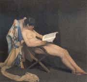 The Reading Girl Theodore Roussel